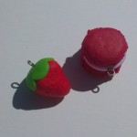 Fraise et macaron