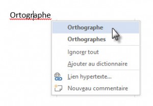 orthographe