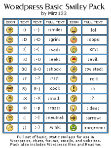 Tous les smileys de Maïa.fr