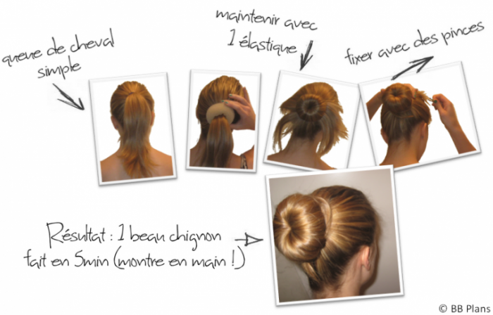 chignon-facile